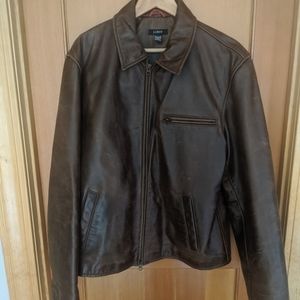 Men's leather jacket